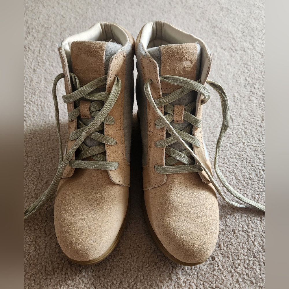 Sorel Lace Up Ankle Bootie